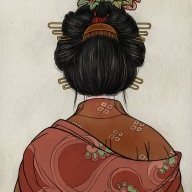 Cô bé đang nỗ lực