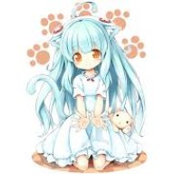 The cute girl